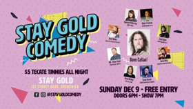 Stay Gold Comedy Comes to Brunswick 