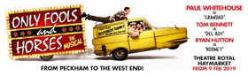 Book Now For ONLY FOOLS AND HORSES - THE MUSICAL Image