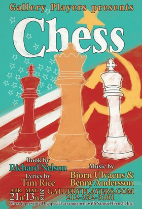 Rock Musical CHESS Set To Play Gallery Players  Image