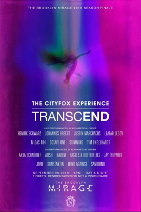 The Brooklyn Mirage Closes 2018 Season With 'The Cityfox Experience: Transcend' Image