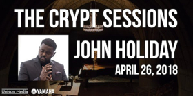 The Crypt Sessions Presents Continues on April 26 With Countertenor John Holiday Image