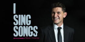 Review: The Charismatic Composer And Music Director To A Multitude Of Musicals Steven Kreamer Comes Out Into The Spotlight For His Intimate Cabaret I SING SONGS Image