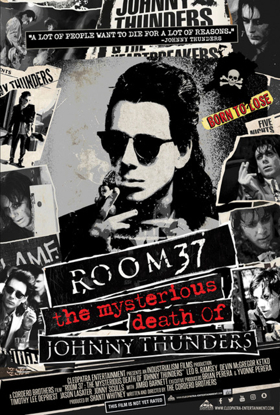 Cleopatra Entertainment To Release ROOM 37 – THE MYSTERIOUS DEATH OF JOHNNY THUNDERS Worldwide on VOD 5/21 