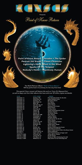 KANSAS Announces 'Carry On' Anniversary Tour Image