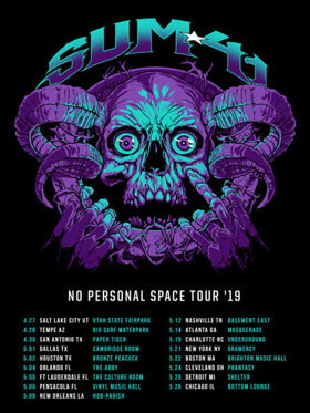 Sum 41 Announces 'No Personal Space Tour' Image