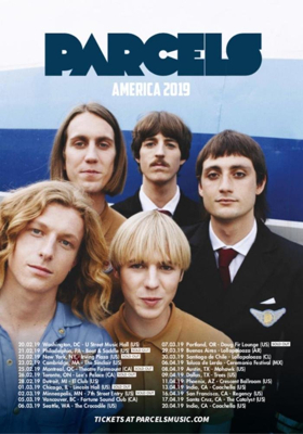 PARCELS Share Alex Metric Remix; Coachella, Governors Ball & Sold Out Tour This Spring 