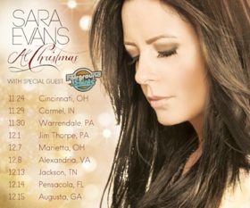 Sara Evans Returns For Another AT CHRISTMAS TOUR For 2018 
