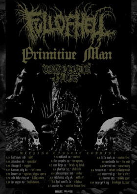 FULL OF HELL Announce North American Tour with Primitive Man and Genocide Pact 