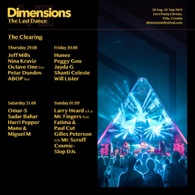 Dimensions Festival Announce Stage Splits for 2019 Edition Image