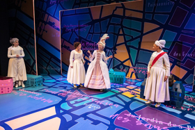 Review: Heads Roll in Feminist French Revolution Comedy THE REVOLUTIONISTS, at Artists Rep Image