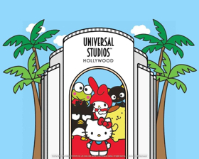 Hello Kitty Readies for Her Close-Up in Universal Studios Hollywood's All-New Animation Studio Store 