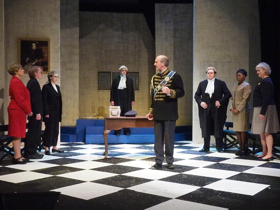 Review:  'KING CHARLES III' Probes Royal Power at the Ivory 
