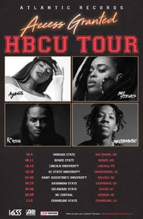 Atlantic Records and Live Nation Urban Present the 2018 Access Granted: HBCU College Tour Image
