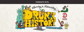 Comedy Central Shares Drunk History Summer Season Trailer, New Epiosdes 6/19 