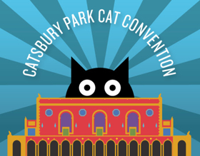 Fred Armisen, Steve Albini, Kelley Deal, and Blasko Interviewed by Feline Lil BUB at CATSBURY PARK CAT CONVENTION  Image