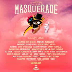 Claptone Announces First Wave Of Artists For THE MASQUERADE 