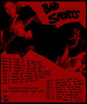 Bad Sports Announce Tour and New Video Image