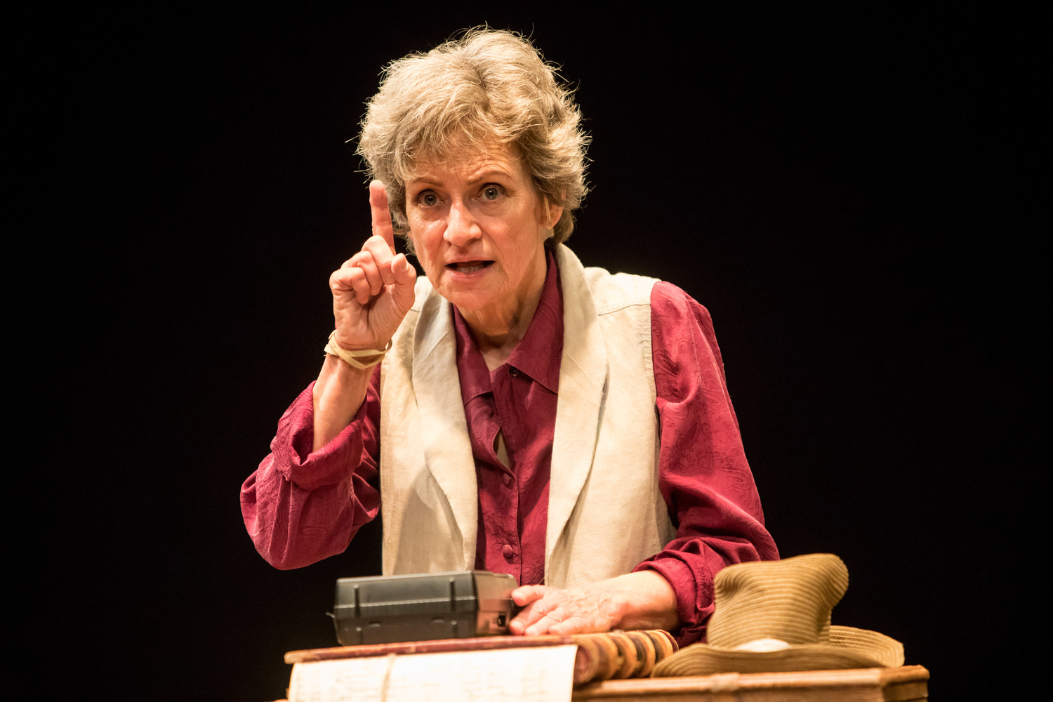 Review: Pushing the Existential Envelope:  UNDERNEATH THE LINTEL at Theater Latte Da Image