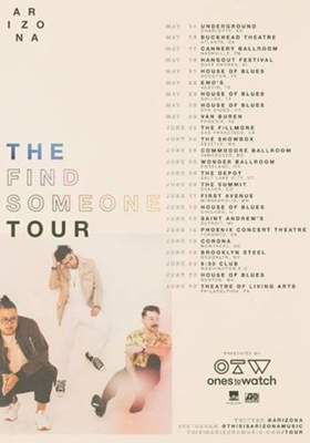 A R I Z O N A Announces North American Headline Tour Image