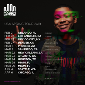 Mason Maynard Announces Debut US Tour Dates Image