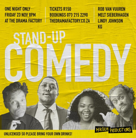 The Drama Factory Presents 'Stand-Up Comedy At The Drama Factory' Image