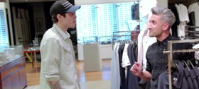 WATCH: Queer Eye Star Tan France Helps SNL's Star Pete Davidson Step Up His Style 