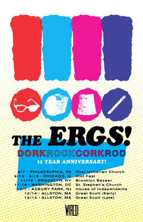 The Ergs! Announce Tour Celebrating 15th Anniversary Of LP 