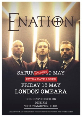 Nashville's ENATION Add 2nd London Headline Date Due to High Demand  Image