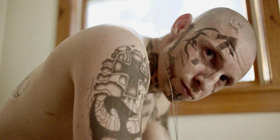 A24 and DirecTV Acquire Jamie Bell's SKIN Image