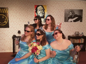 Review: FIVE WOMEN WEARING THE SAME DRESS at Nutley Little Theatre  Image