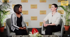 Rose McGowan Speaks At HT Leadership Summit 2017 In India Image