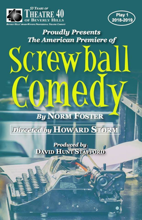 Review: U.S. Premiere of Norm Foster's SCREWBALL COMEDY Generates Laughs at Theatre 40 