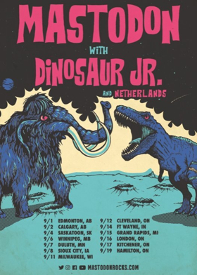 Mastodon Join Forces With Dinosaur Jr. For North American Tour Dates Image