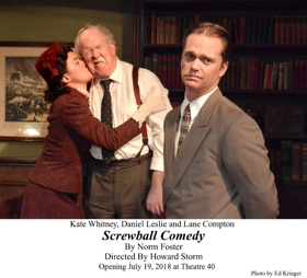 Review: U.S. Premiere of Norm Foster's SCREWBALL COMEDY Generates Laughs at Theatre 40  Image