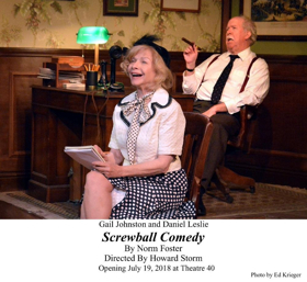 Review: U.S. Premiere of Norm Foster's SCREWBALL COMEDY Generates Laughs at Theatre 40  Image