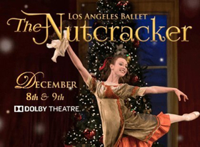 Bid Now on a Backstage Tour and 2 Tickets to Los Angeles Ballet's THE NUTCRACKER Image