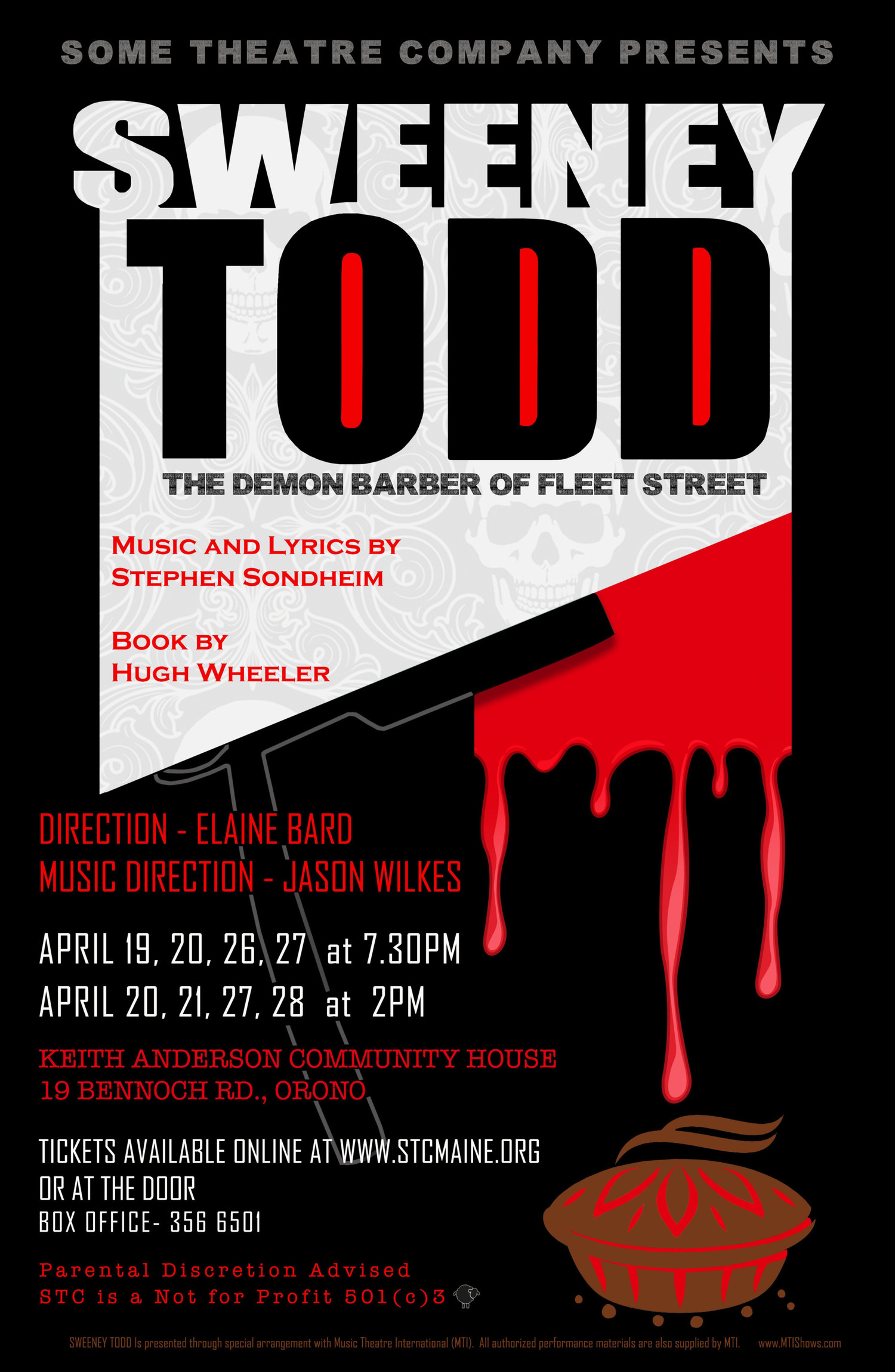 Feature: SWEENEY TODD TICKETS GO ON SALE! at Some Theatre Company 