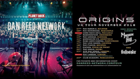 Dan Reed Network Kick Off 'Origins' November 2018 UK Tour at Bilston Robin Image