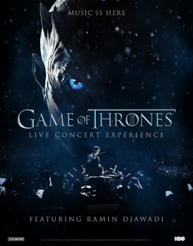 Critically Acclaimed Game Of Thrones Live Concert Experience Featuring Ramin Djawadi Kicks Off Tonight At Key Arena In Seattle, WA Image