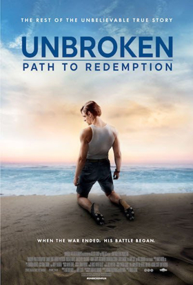 The Rest Of Louie Zamperini's Story Told In UNBROKEN: PATH TO REDEMPTION, In Theaters 10/5  Image