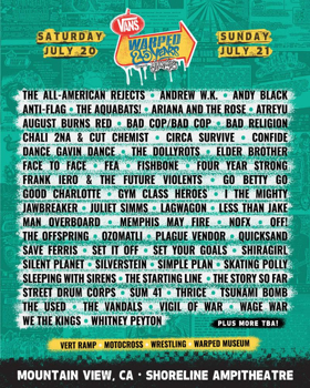 Skating Polly Playing Warped Tour 25th Anniversary Show Following Spring Headline Tour Image