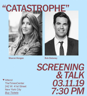 Rob Delaney and Sharon Horgan Discuss CATASTROPHE at TimesTalk Image