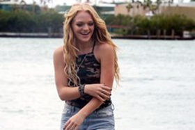 Popstar JoAnna Michelle Scorches Video Screens with 'Blaze the Dance Floor' Image