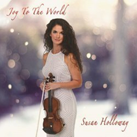 Virtuoso Violinist Susan Holloway Releases 'Joy to the World' Image