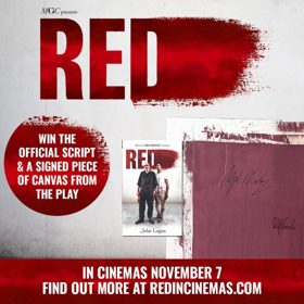 Win A RED Script and Canvas Signed By Alfred Molina and Alfred Enoch! Image