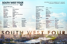 South West Four Festival Reveal Full Stage Splits for Huge 15th Anniversary 