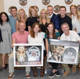 Miranda Lambert Celebrates Multi-Platinum Certifications 