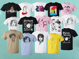 Kathleen Hanna Launches TEES 4 TOGO T-Shirt Line ft. Carrie Brownstein, Patton Oswalt, Joan Jett Image