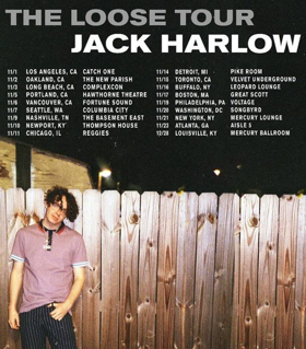 Jack Harlow Announces Fall Tour THE LOOSE TOUR 