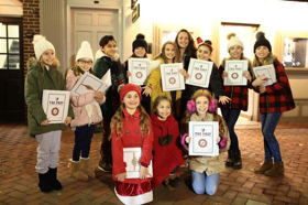 THE PREP Students Ring in the Holidays with Caroling at Goldtinker Holiday Sip & Shop in Red Bank  Image